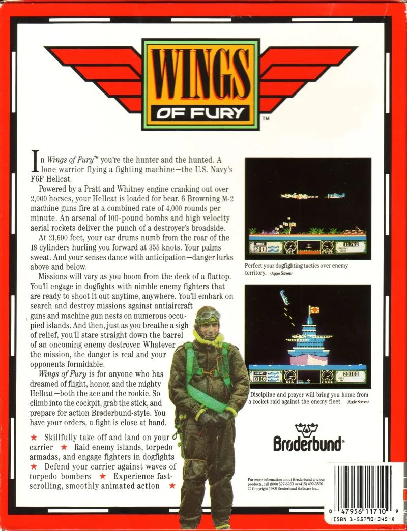 Backdrop artwork for Wings of Fury