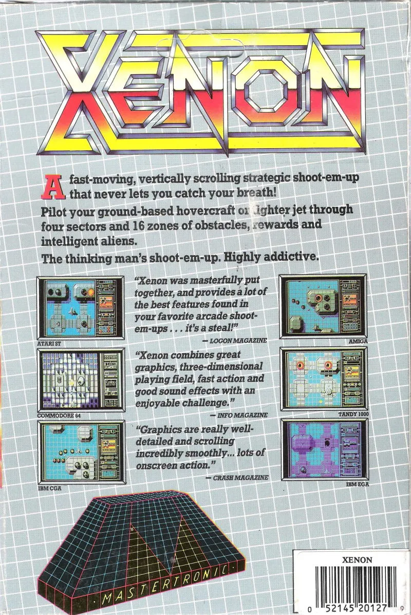 Backdrop artwork for Xenon
