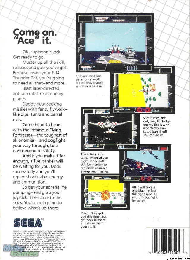 Backdrop artwork for After Burner II