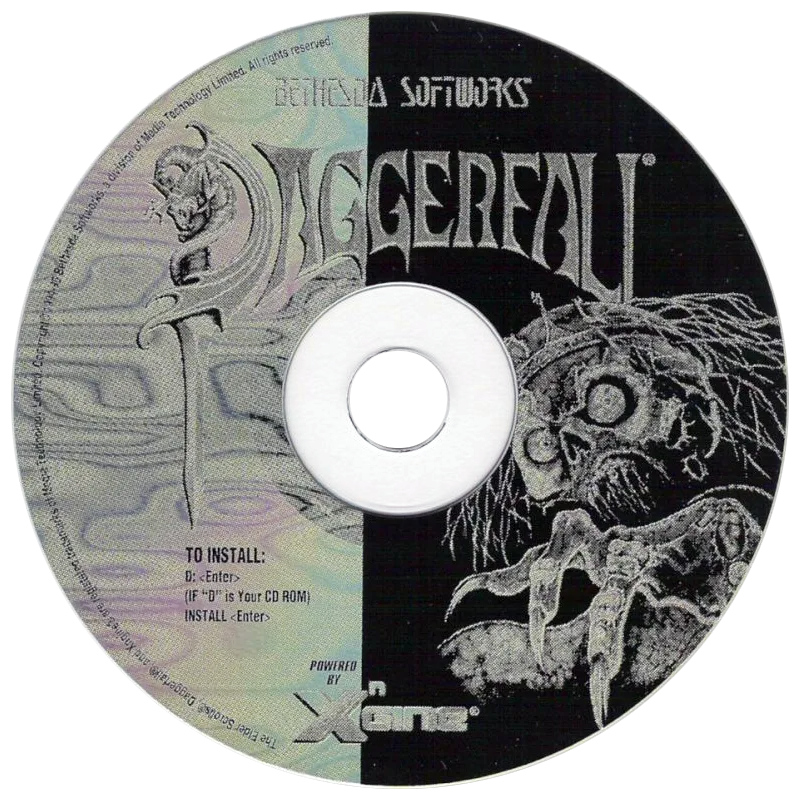 The Elder Scrolls II: Daggerfall cart
