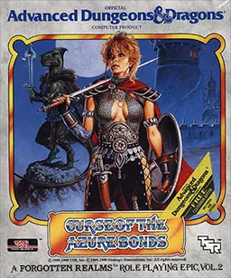 Backdrop artwork for Curse of the Azure Bonds
