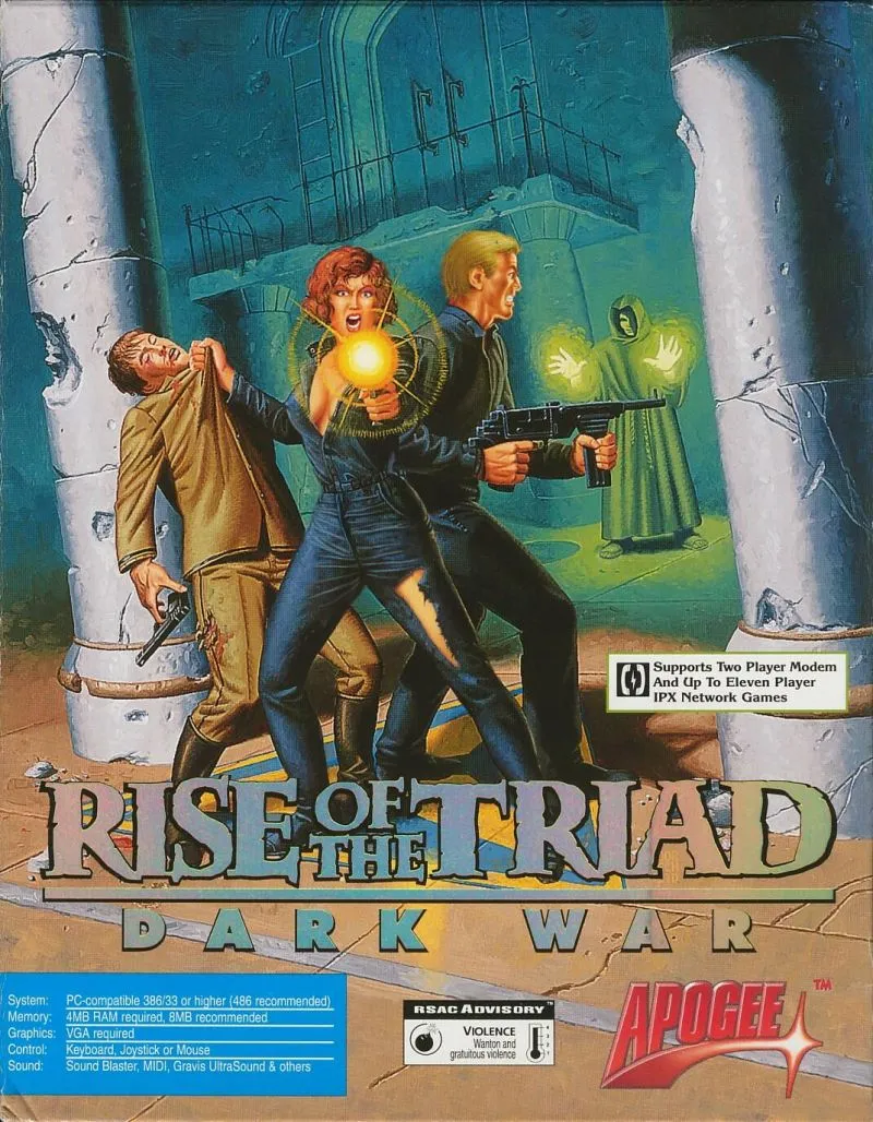 Rise of the Triad: Dark War box art