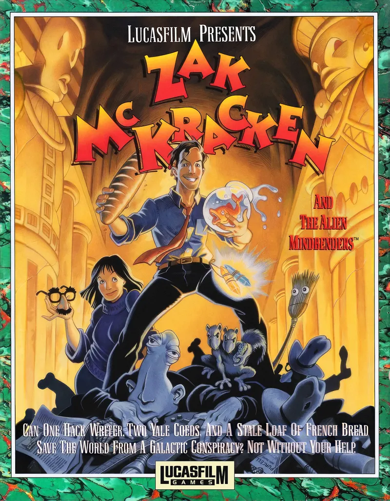 Zak McKracken and the Alien Mindbenders box art