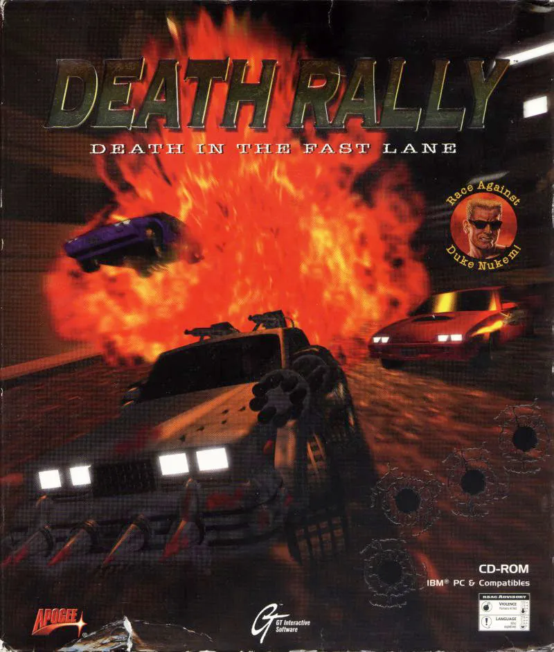 Backdrop artwork for Death Rally