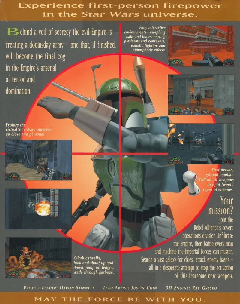Backdrop artwork for Star Wars: Dark Forces