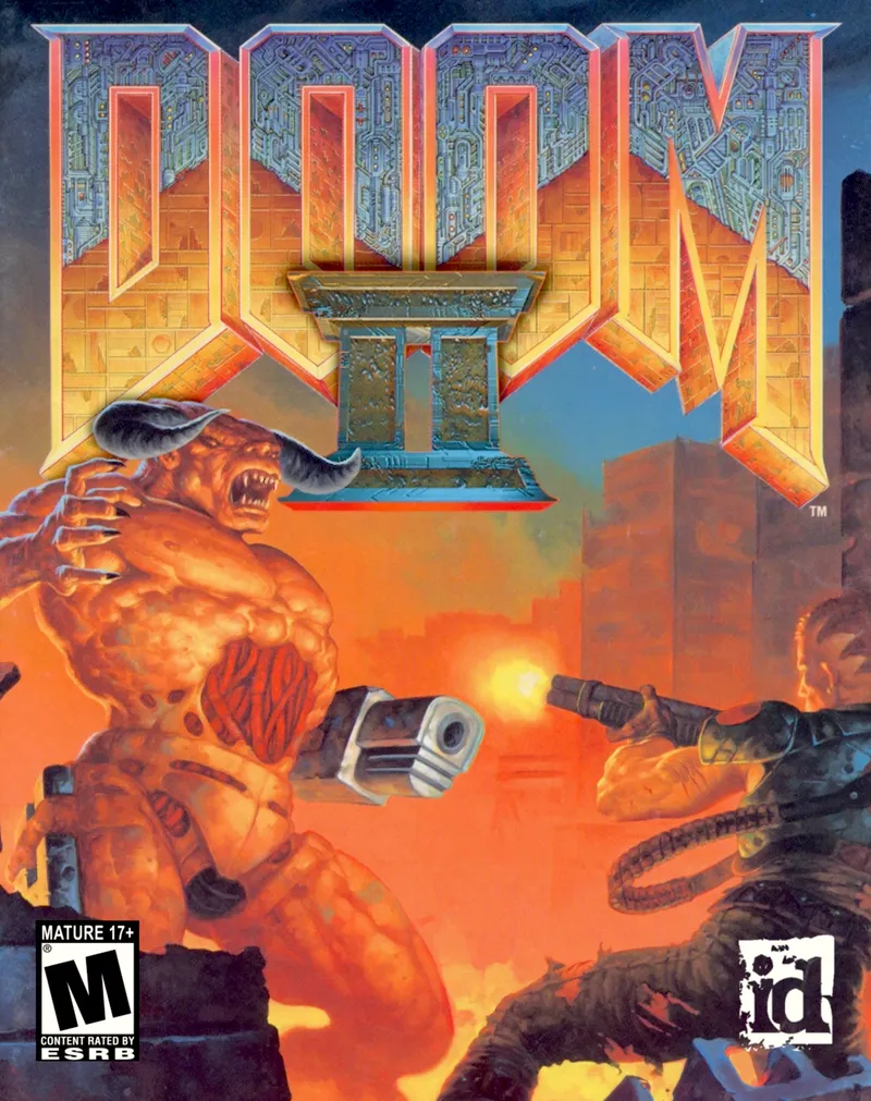 Backdrop artwork for DOOM II