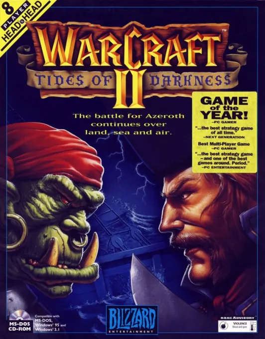 Warcraft II: Tides of Darkness box art