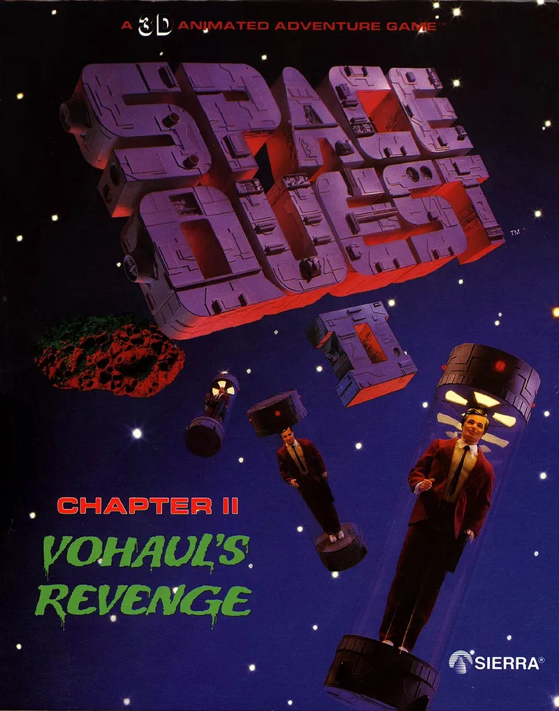 Backdrop artwork for Space Quest II: Vohaul's Revenge