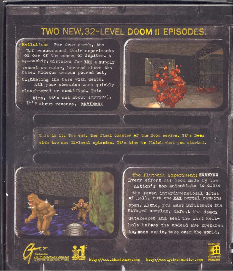 Final DOOM box back