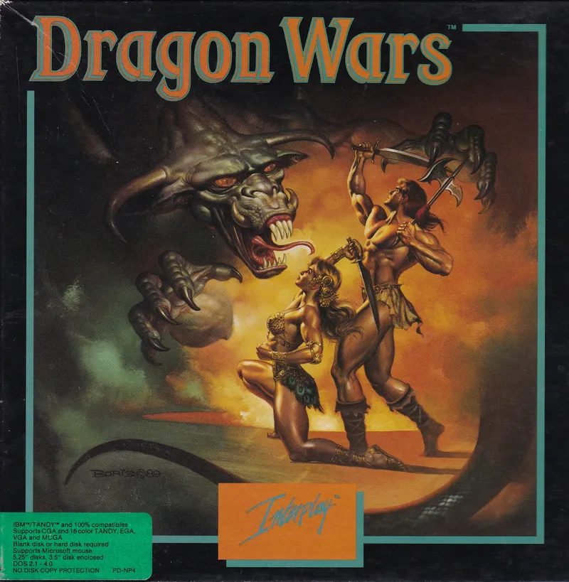 Backdrop artwork for Dragon Wars