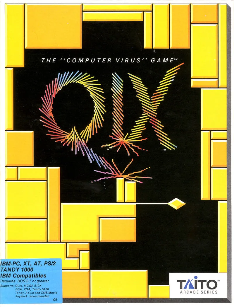 Backdrop artwork for QIX
