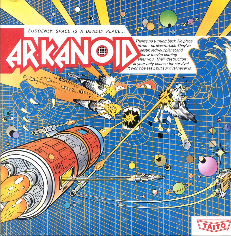 Backdrop artwork for Arkanoid