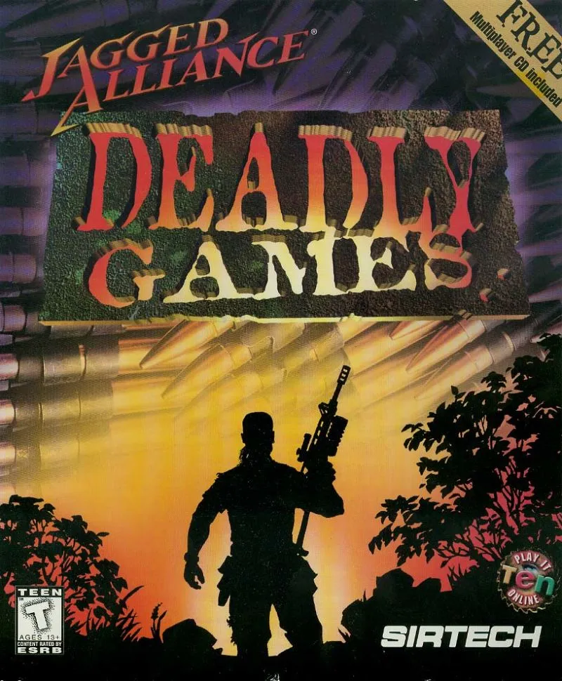 Jagged Alliance: Deadly Games box art