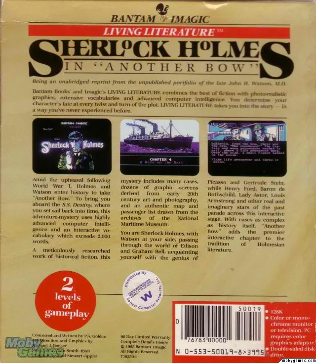Backdrop artwork for Sherlock Holmes: Another Bow
