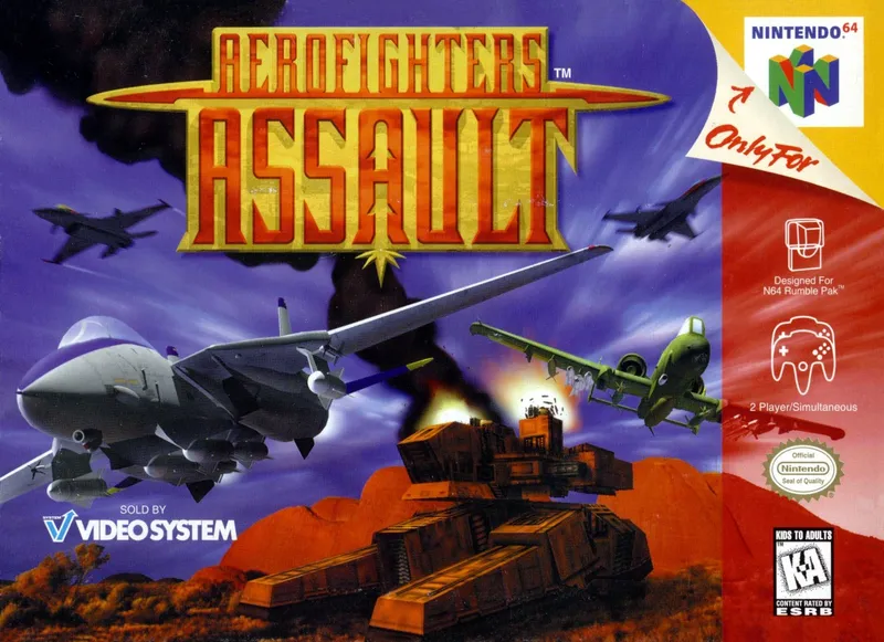 Aerofighters Assault box art