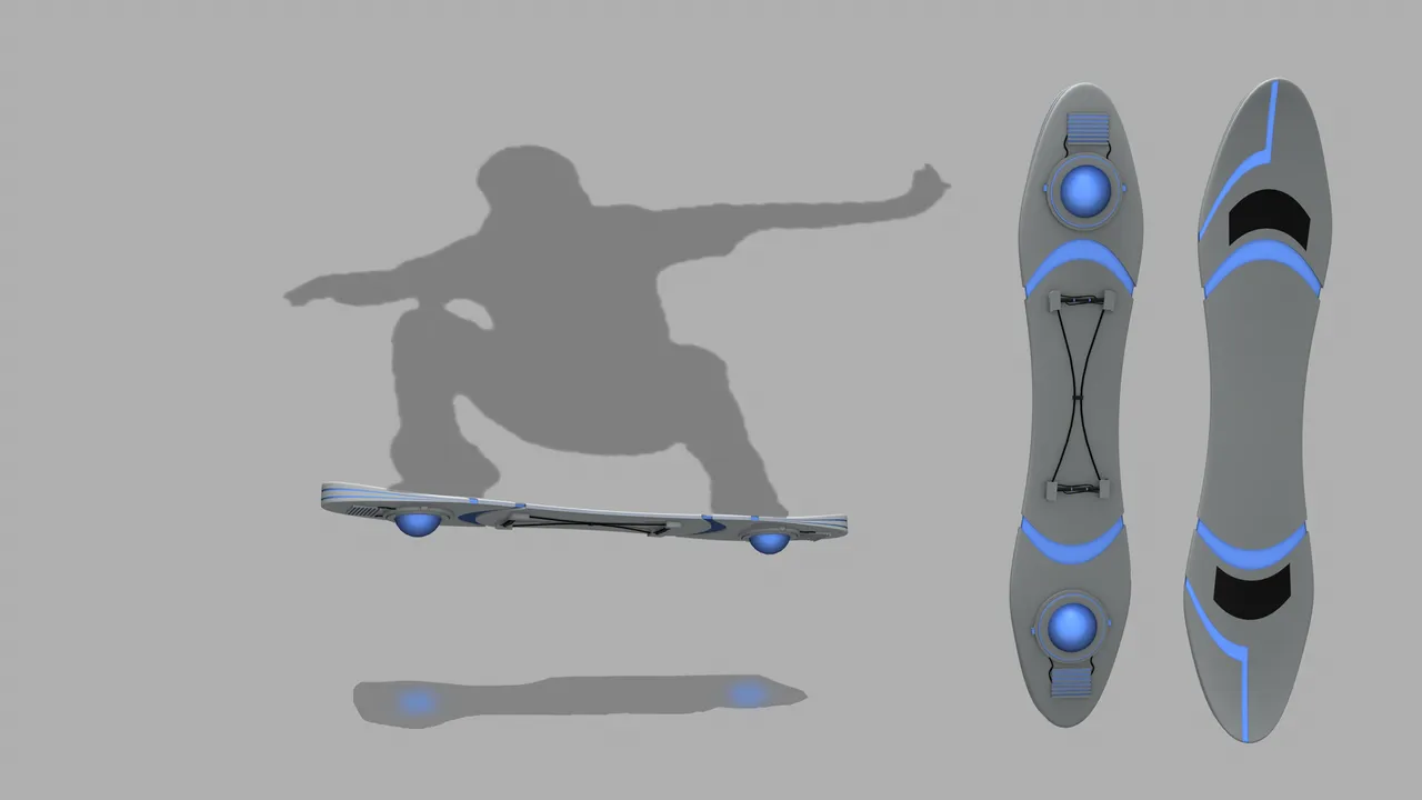 Backdrop artwork for Air Boarder 64