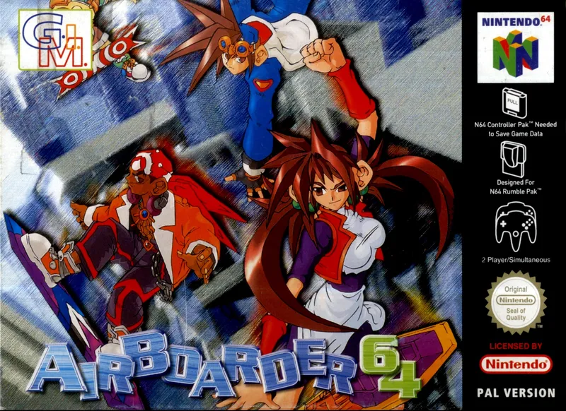 Air Boarder 64 box art