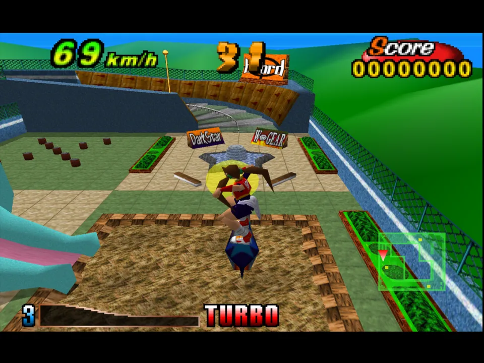 Air Boarder 64 screenshot