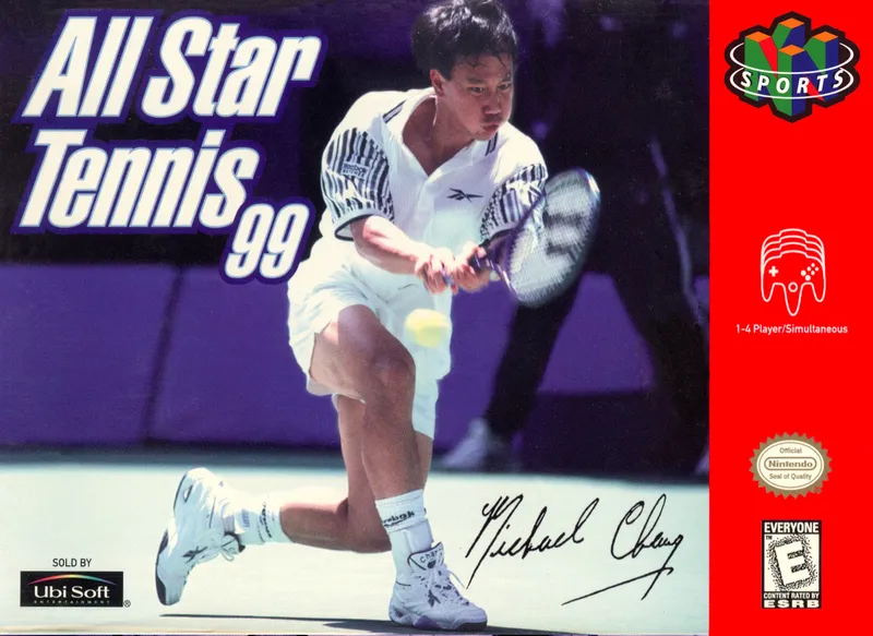 All Star Tennis 99 box art