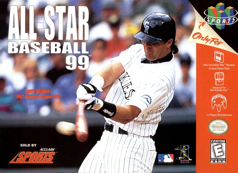 All-Star Baseball 99 box art