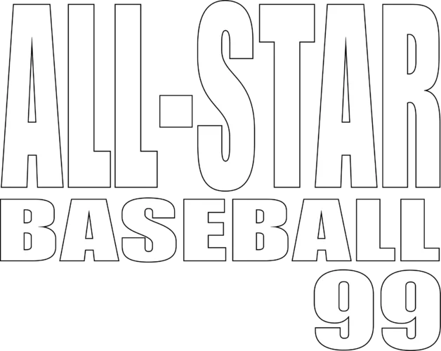 All-Star Baseball 99 logo