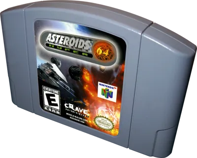 Asteroids Hyper 64 cart