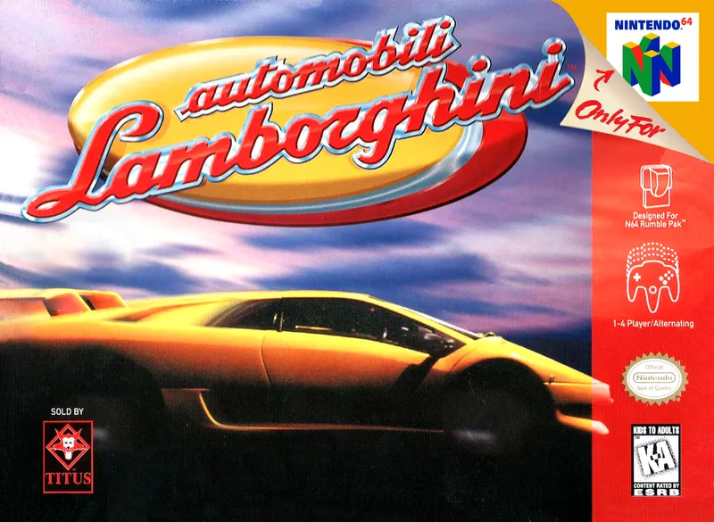 Automobili Lamborghini box art