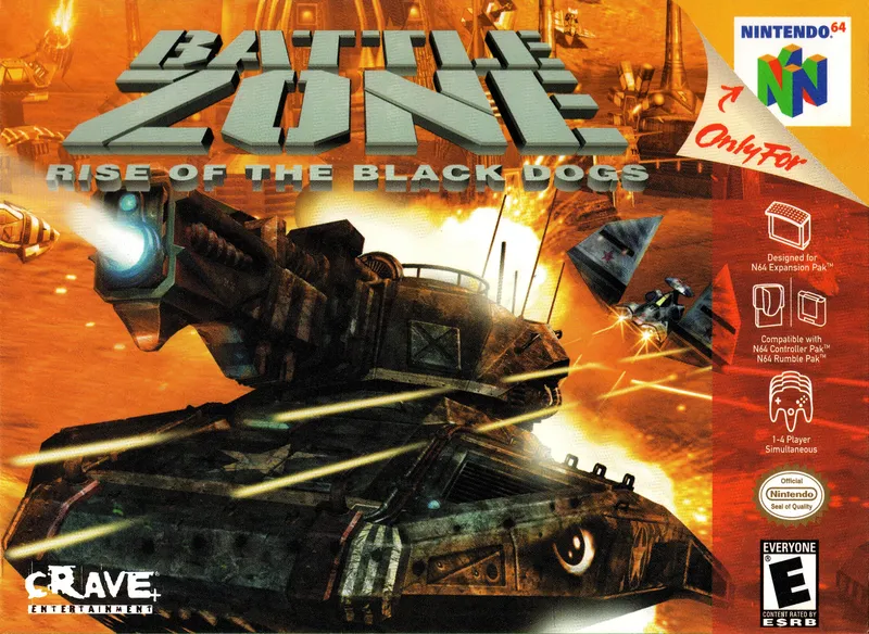 Battlezone: Rise of the Black Dogs box art