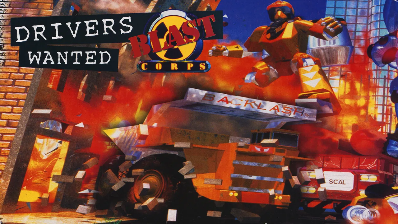 Backdrop artwork for Blast Corps