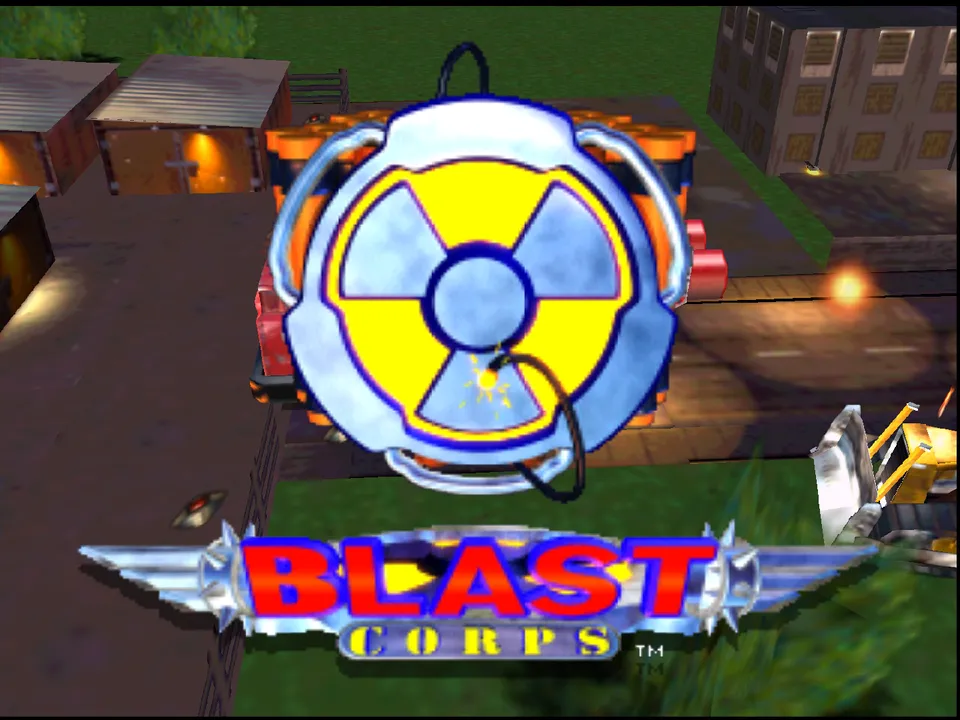 Blast Corps screenshot