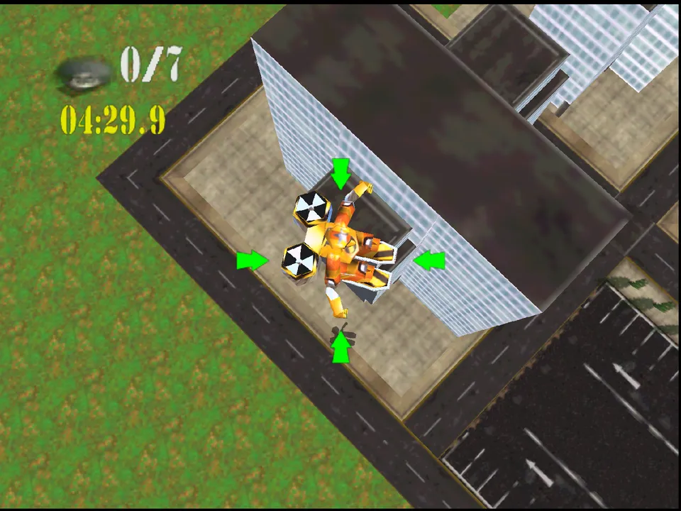 Blast Corps screenshot