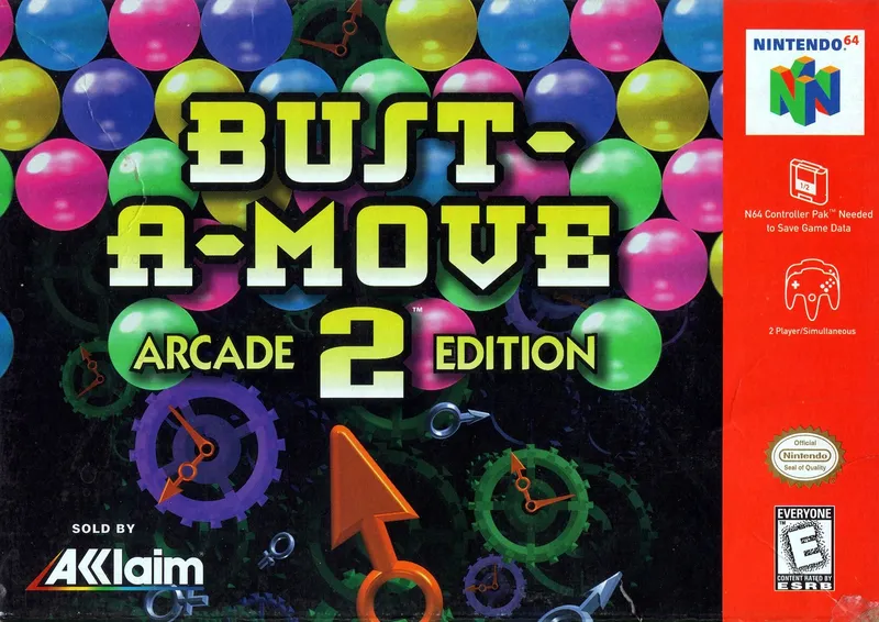 Bust-A-Move 2: Arcade Edition box art