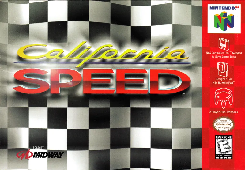 California Speed box art