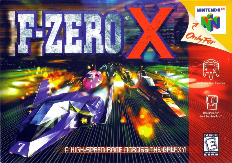 F-Zero X box art