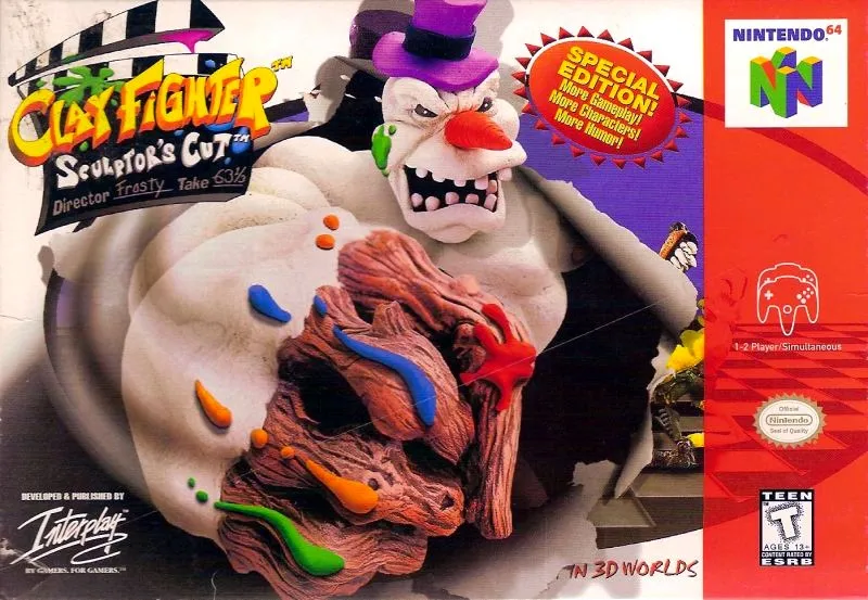 Clay Fighter: Sculptor's Cut box art