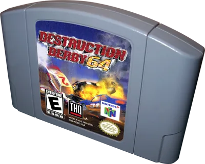 Destruction Derby 64 cart