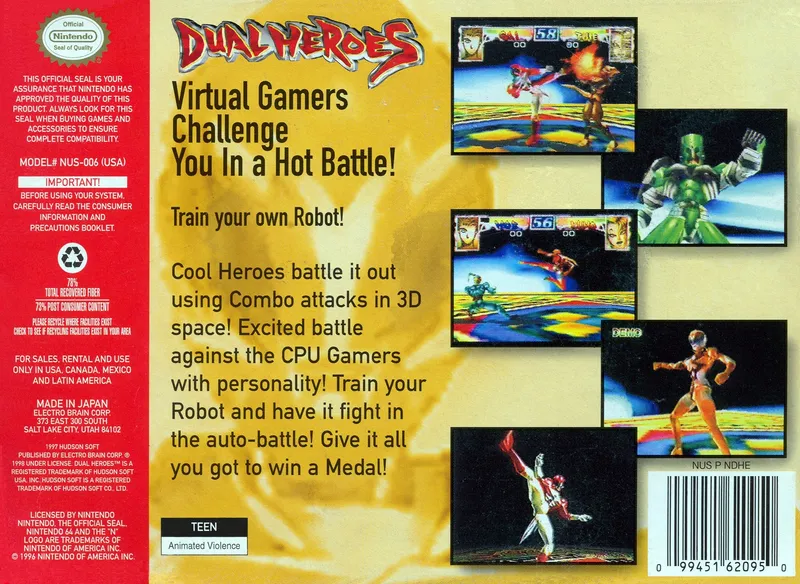 Dual Heroes box back