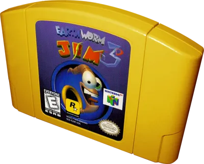 Earthworm Jim 3D cart