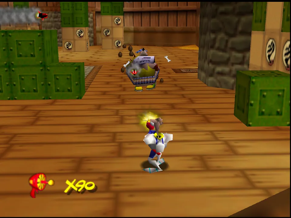 Earthworm Jim 3D screenshot