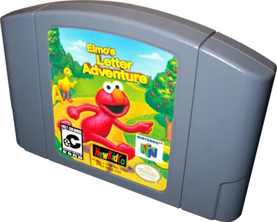 Sesame Street: Elmo's Letter Adventure cart