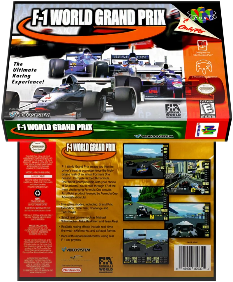 F1 Racing Championship box art