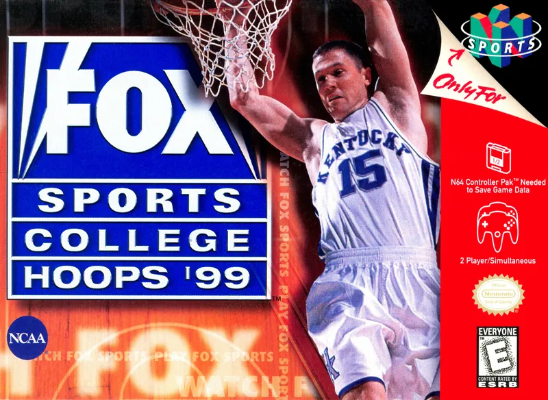 Fox Sports College Hoops '99 box art