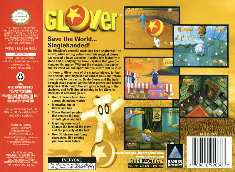 Glover box back