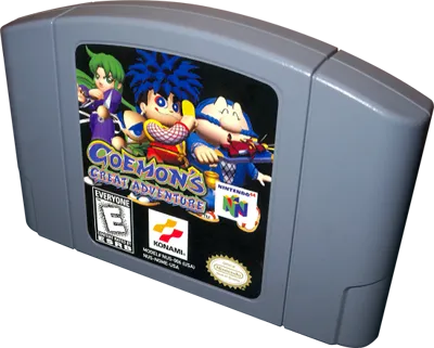 Goemon's Great Adventure cart