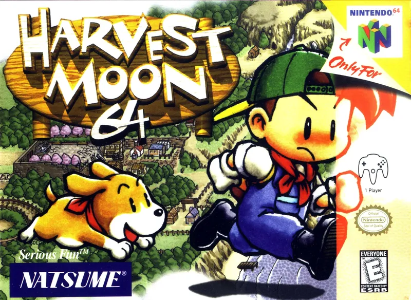 Harvest Moon 64 box art