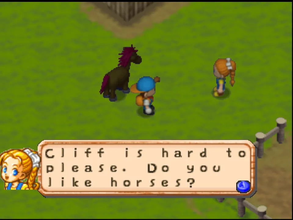 Harvest Moon 64 screenshot