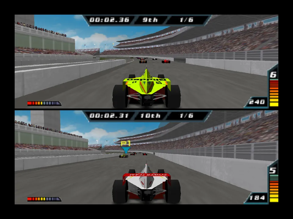 Backdrop artwork for Indy Racing 2000