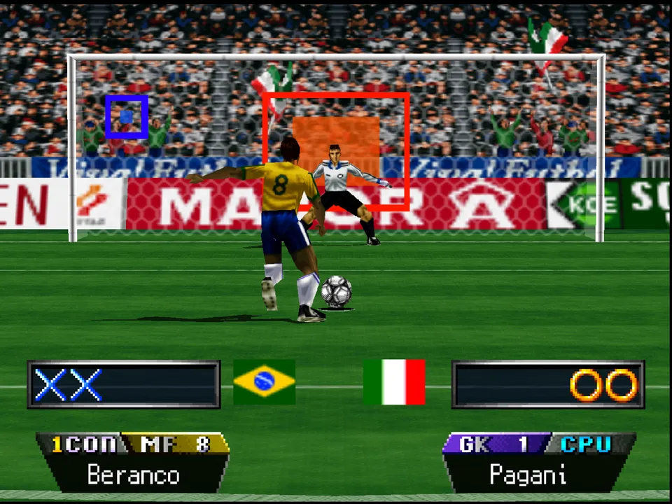 International Superstar Soccer 64 screenshot