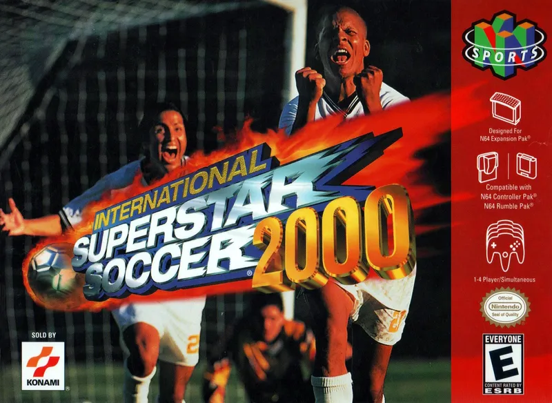 International Superstar Soccer 2000 box art