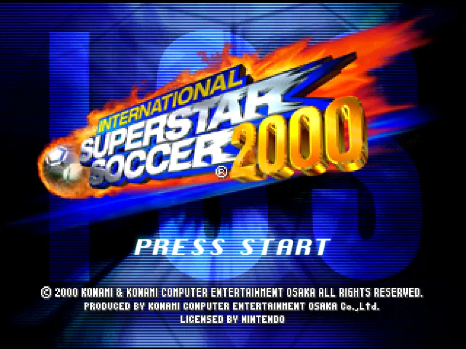 International Superstar Soccer 2000 screenshot